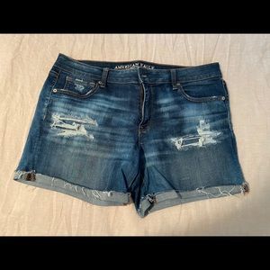 AE Denim X Midi Shorts size 16